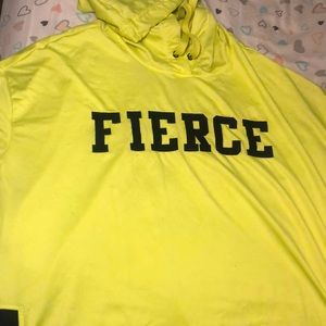 Long sleeve fierce hoodie